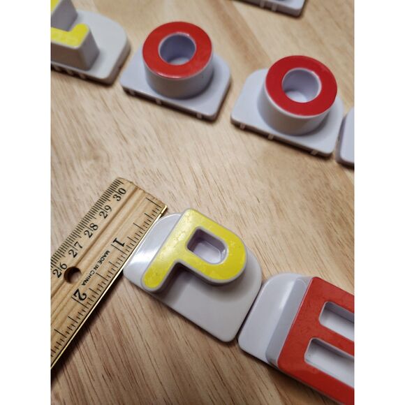 LeapFrog Fridge Phonics Replacement Letters – Magnetic, 2"x1.5" - Picture 4 of 5